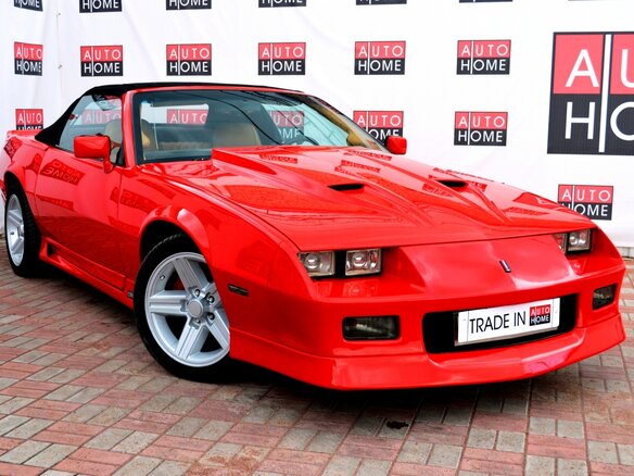 1988 Chevrolet Camaro III Рестайлинг, красный - вид 2
