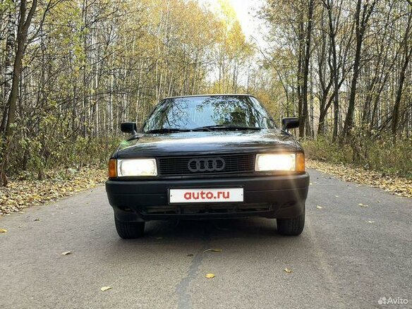 1988 Audi 80 IV (B3), чёрный, 230000 рублей - вид 5