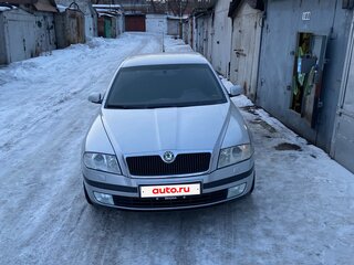 2008 Skoda Octavia II (A5), серебристый, 580000 рублей, вид 2
