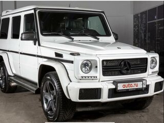 2016 Mercedes-Benz G-Класс 500 II (W463) Рестайлинг 4, белый, 7777000 рублей, вид 1