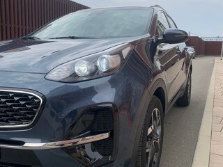 2019 Kia Sportage IV Рестайлинг, синий, 2600000 рублей, вид 3