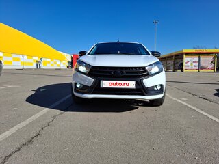 2021 Lada (ВАЗ) Vesta I, белый, 1150000 рублей, вид 1