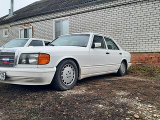 1982 Mercedes-Benz S-Класс 280 II (W126), белый, 920000 рублей, вид 1