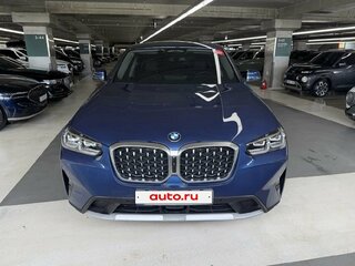 2025 BMW X4 20i II (G02) Рестайлинг, синий, 8120000 рублей, вид 2