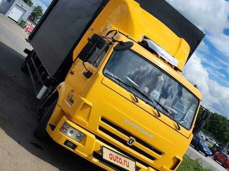 2015 КамАЗ 4308, жёлтый, 2700000 рублей, вид 1