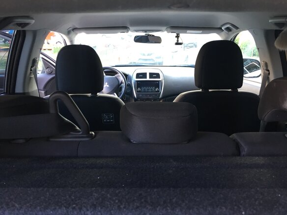 2013 Mitsubishi ASX I Рестайлинг, белый - вид 15