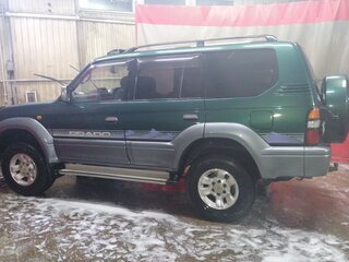 1996 Toyota Land Cruiser Prado 90 Series, зелёный, 1299000 рублей, вид 4