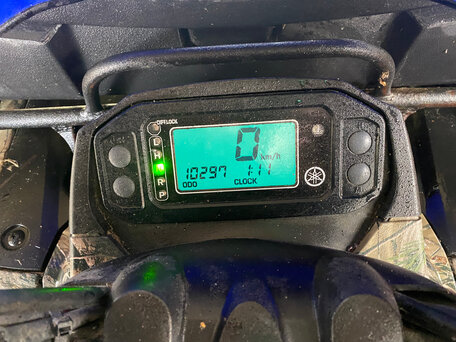 2009 Yamaha Grizzly 450 (YFM450), зелёный, 450000 рублей, вид 5
