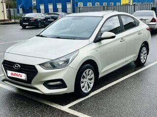 2019 Hyundai Solaris II, бежевый, 850000 рублей, вид 1