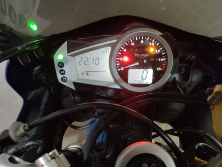 2009 Triumph Daytona 675, синий, 404000 рублей, вид 5