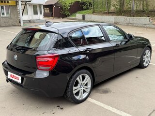 2013 BMW 1 серии 116i II (F20/F21), чёрный, 1090000 рублей, вид 5