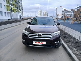 2011 Toyota Highlander II (XU40) Рестайлинг, фиолетовый, 1600000 рублей, вид 2