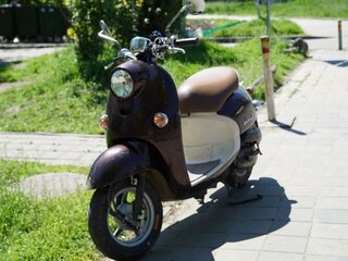2010 Yamaha Vino 50, коричневый, 80000 рублей, вид 3