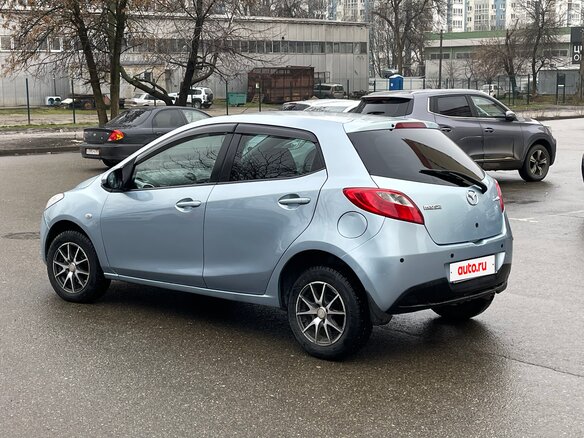 2007 Mazda Demio III (DE), синий, 550000 рублей - вид 6