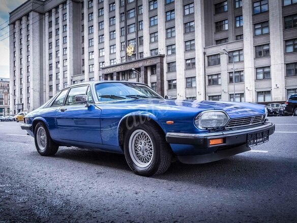 1989 Jaguar XJ I (Series 3), фиолетовый