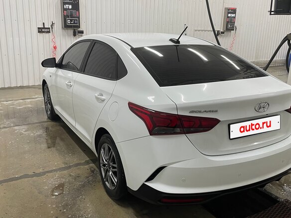 2020 Hyundai Solaris II, белый, 1400000 рублей - вид 8