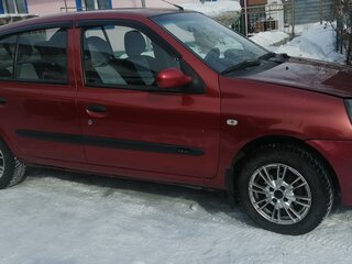 2005 Renault Symbol I Рестайлинг, красный, 270000 рублей, вид 4