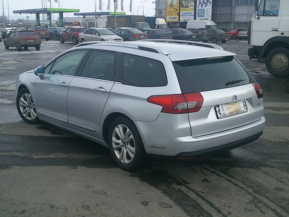 2012 Citroen C5 II, серебристый