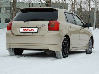 2001 Toyota Corolla Runx IX (E120, E130), золотистый, 700000 рублей, вид 4