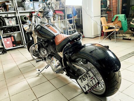 2008 Harley-Davidson Rocker C, чёрный, 5000000 рублей, вид 4