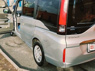 2019 Honda Stepwgn V Рестайлинг, серый, 2450000 рублей, вид 4