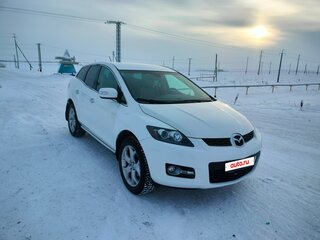 2010 Mazda CX-7 I Рестайлинг, белый, 900000 рублей, вид 3