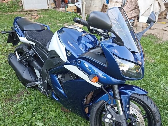 2013 Yamaha FZ1, синий, 850000 рублей