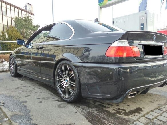2005 BMW 3 серии 330i IV (E46) Рестайлинг, чёрный - вид 8