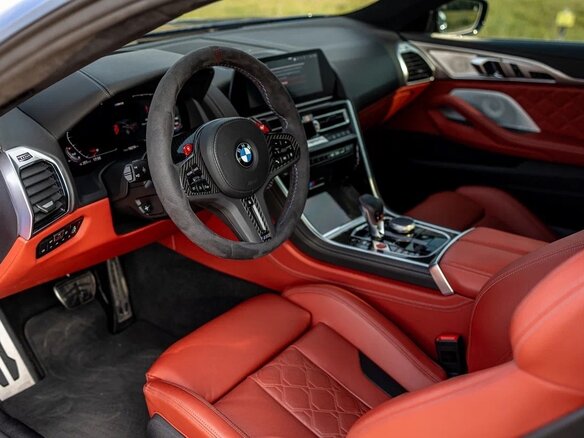 2020 BMW M8 Competition I (F91/F92/F93), синий - вид 15