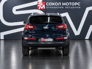 2010 Kia Sportage III, синий, 1159900 рублей, вид 4