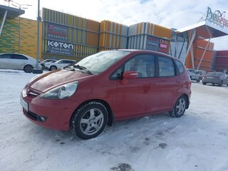 2008 Honda Jazz I Рестайлинг, красный, 700000 рублей, вид 1