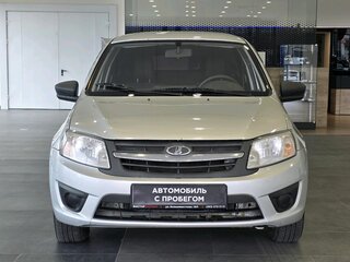 2015 Lada (ВАЗ) Granta I, серебристый, 362000 рублей, вид 4