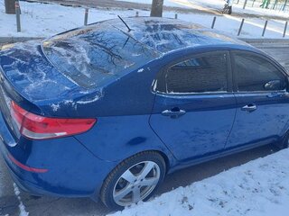 2015 Kia Rio III Рестайлинг, синий, 770000 рублей, вид 2