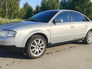 1998 Audi A6 II (C5), серебристый, 470000 рублей, вид 1