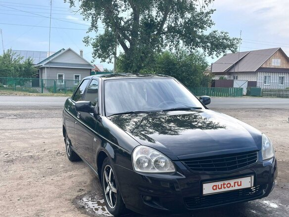 2009 Lada (ВАЗ) Priora I, чёрный, 500000 рублей - вид 3