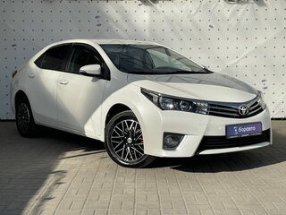 2013 Toyota Corolla XI (E160, E170, E180), белый, 1150000 рублей, вид 3
