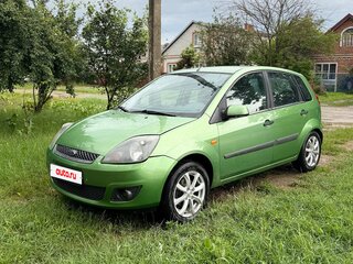 2006 Ford Fiesta Mk5, зелёный, 399999 рублей, вид 3