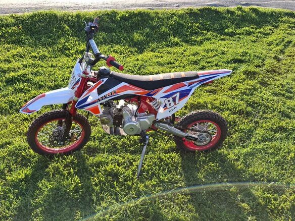 2025 Ataki Start YX125, синий, 69999 рублей - вид 8