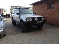 2003 Toyota Land Cruiser 105 100 Series Рестайлинг 1, серебристый