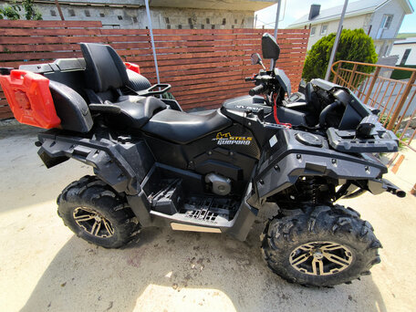 2017 Stels ATV-800 Guepard Trophy, чёрный, 800000 рублей, вид 3