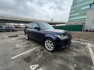 2018 Land Rover Range Rover IV Рестайлинг, синий, 9000000 рублей, вид 5