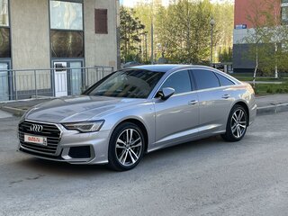 2020 Audi A6 45 TDI V (C8), серебристый, 6500000 рублей, вид 1