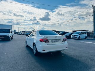 2012 Toyota Corolla X (E140, E150) Рестайлинг, белый, 1159000 рублей, вид 4