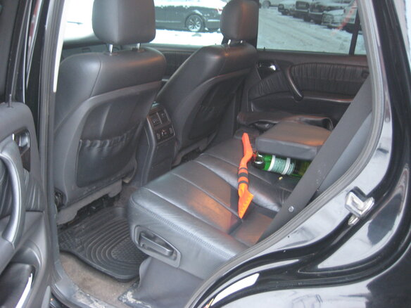 2004 Mercedes-Benz M-Класс 350 I (W163) Рестайлинг, чёрный - вид 8