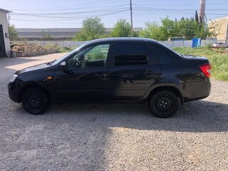 2016 Lada (ВАЗ) Granta I, чёрный, 525000 рублей, вид 4