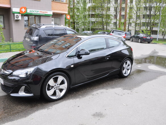 2012 Opel Astra OPC J, чёрный