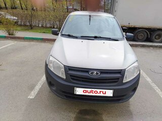 2014 Lada (ВАЗ) Granta I, серебристый, 265000 рублей, вид 1