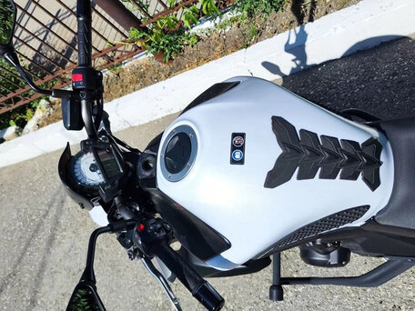 2014 Kawasaki ER-6N, белый, 590000 рублей, вид 4