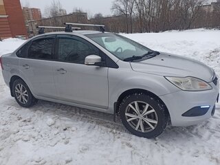 2008 Ford Focus II Рестайлинг, серебристый, 445550 рублей, вид 3