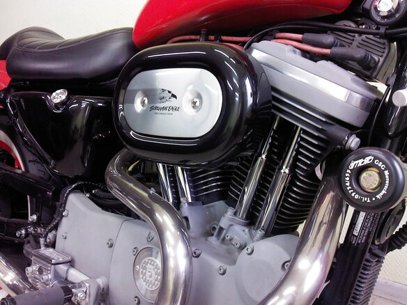 2001 Harley-Davidson Sportster 1200, оранжевый - вид 2